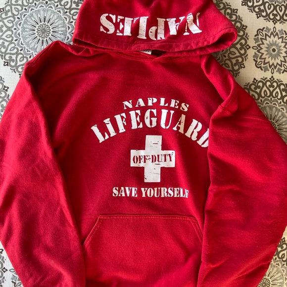 naples lifeguard hoodie - Picture 2 of 2